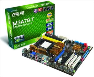 Материнская плата ATX AMD 770 ASUS Socket AM2 DDR2 ( M3A78 ) Retail