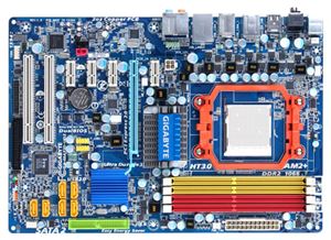 Материнская плата ATX AMD 770 Gigabyte Socket AM2+ DDR2 ( GA-MA770-UD3 ) Retail