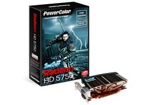 Видеокарта PCI-E ATI Radeon HD 5750 1024Mb Powercolor , DDR5 ( AX5750 1GBD5-S3DH ) Retail