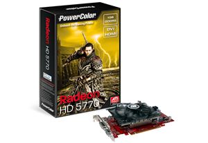 Видеокарта PCI-E ATI Radeon HD 5770 1024Mb Powercolor , DDR5 ( AX5770 1GBD5-H ) Retail