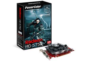 Видеокарта PCI-E ATI Radeon HD 5750 1024Mb Powercolor , DDR5 ( AX5750 1GBD5-H ) Retail