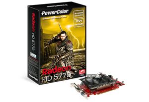 Видеокарта PCI-E ATI Radeon HD 5770 0512Mb Powercolor , DDR5 ( AX5770 512D5-H ) Retail