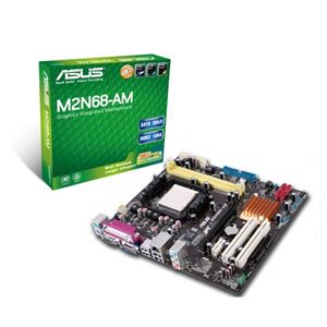 Материнская плата mATX NVIDIA GeForce 7025 ASUS Socket AM2 DDR2 ( M2N68-AM SE2 ) Retail