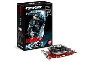 Видеокарта PCI-E ATI Radeon HD 5670 1024Mb Powercolor , DDR5 ( AX5670 1GBD5-H ) Retail