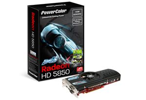 Видеокарта PCI-E ATI Radeon HD 5850 1024Mb Powercolor , DDR5 ( AX5850 1GBD5-PPDHG ) Retail