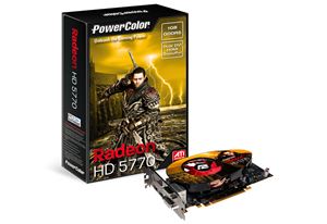 Видеокарта PCI-E ATI Radeon HD 5770 1024Mb Powercolor , DDR5 ( AX5770 1GBD5-MDHV2 ) Retail