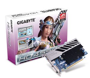 Видеокарта PCI-E ATI Radeon HD 4550 0512Mb Gigabyte , DDR3 ( GV-R455D3-512I ) Retail