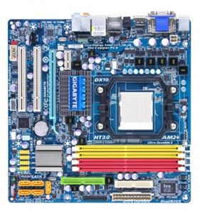 Материнская плата mATX AMD 780G Gigabyte Socket AM2 DDR2 GLan ( GA-MA78GM-UD2H ) Retail