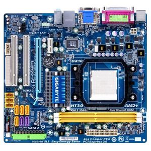 Материнская плата mATX NVIDIA GeForce 8100 Gigabyte Socket AM2 DDR2 GLan ( GA-M85M-US2H ) Retail