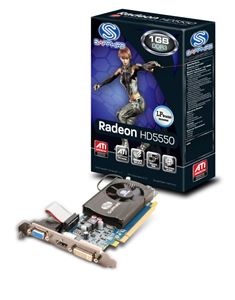 Видеокарта PCI-E ATI Radeon HD 5550 1024Mb Sapphire , DDR3 ( 11170-00-20R ) Lite