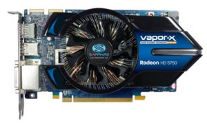 Видеокарта PCI-E ATI Radeon HD 5750 1024Mb Sapphire VAPOR-X DDR5 ( 11164-04-20R ) Lite