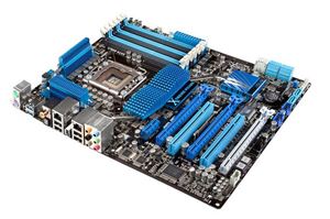 Материнская плата ATX iX58 ASUS LGA 1366 DDR3 ( P6X58D PREMIUM ) Retail