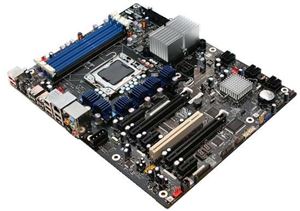 Материнская плата ATX iX58 Intel LGA 1366 DDR3 ( BLKDX58SO 899069 ) OEM