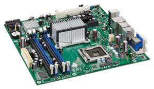 Материнская плата mATX iQ45 Intel LGA 775 DDR2 ( BLKDQ45CB 896113 ) OEM