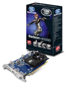 Видеокарта PCI-E ATI Radeon HD 5550 1024Mb Sapphire , DDR2 ( 11170-14-20R ) Lite