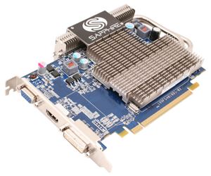 Видеокарта PCI-E ATI Radeon HD 4650 1024Mb Sapphire , DDR2 HDMI, DVI, TV ( 11140-49-10R ) OEM