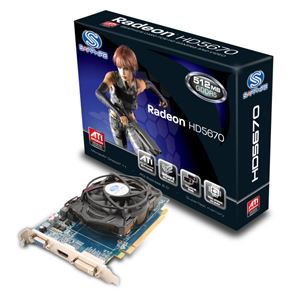 Видеокарта PCI-E ATI Radeon HD 5670 0512Mb Sapphire , DDR5 ( 11168-07-20R ) Lite