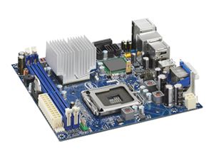 Материнская плата mini-ITX iG45 Intel LGA 775 DDR2 ( BLKDG45FC 895900 ) OEM