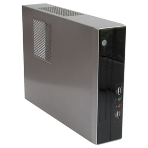 Корпус Mini-ITX 3Q 1002S 80W Silver-Black