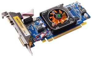 Видеокарта PCI-E nVidia GeForce 8400 GS 512Mb Zotac , DDR2 HDMI, DVI ( ZT-84MEH4M-HSL )