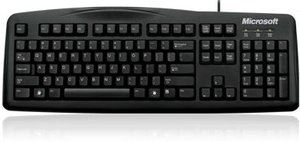 Клавиатура Microsoft Wired Keyboard 200 USB Black ( JWD-00002 )