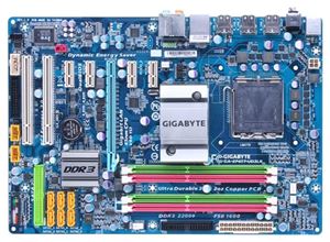 Материнская плата ATX iP45 Gigabyte LGA 775 DDR3 ( GA-EP45T-UD3LR ) Retail