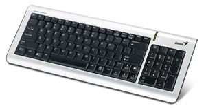 Клавиатура Genius LuxeMate 325 USB Silver ( G-KB LUXEMATE 325B S )