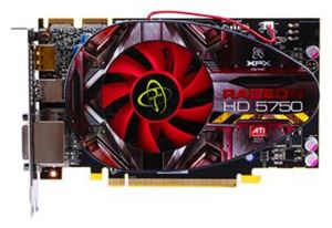 Видеокарта PCI-E ATI Radeon HD 5750 0512Mb XFX 740M DDR5 ( HD-575X-YHDA ) Retail