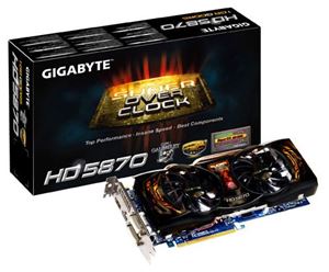 Видеокарта PCI-E ATI Radeon HD 5870 1024Mb Gigabyte , DDR5 ( GV-R587SO-1GD ) Retail