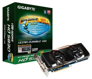 Видеокарта PCI-E ATI Radeon HD 5830 1024Mb Gigabyte , DDR5 ( GV-R583UD-1GD ) Retail