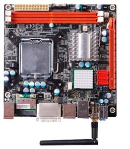 Материнская плата mini-ITX iG41 Zotac LGA 775 DDR2 ( G41ITX-A-E ) Retail