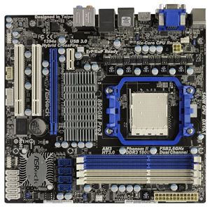 Материнская плата mATX AMD 890GX ASROCK Socket AM3 DDR3 ( 890GM PRO3/M/ASR ) Retail