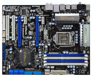 Материнская плата ATX iP55 ASROCK LGA 1156 DDR3 ( P55 DELUXE3/A/ASR ) Retail