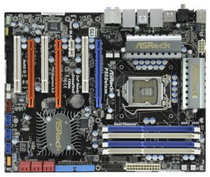 Материнская плата ATX iP55 ASROCK LGA 1156 DDR3 ( P55 DELUXE/A/ASR ) Retail