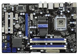 Материнская плата ATX iP43 ASROCK LGA 775 DDR3 ( P43 PRO/USB3/A/ASR ) Retail