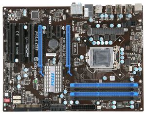 Материнская плата ATX iP55 MSI LGA 1156 DDR3 ( P55A-G55 ) Retail