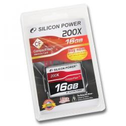 Флеш-карта Compact Flash 16Гб Silicon Power Super Speed 200x ( SP016GBCFC200V10 )