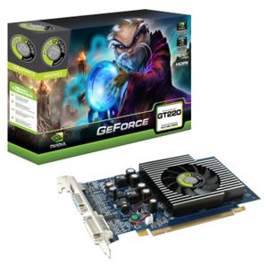 Видеокарта PCI-E nVidia GeForce GT 220 1024Mb Point of View , DDR2 HDMI, DVI ( R-VGA150929-D2 ) OEM