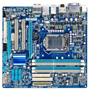 Материнская плата mATX iQ57 Gigabyte LGA 1156 DDR3 ( GA-Q57M-S2H ) Retail