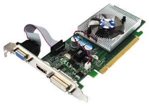 Видеокарта PCI-E nVidia GeForce GT 210 0256Mb Chaintech , DDR2 ( GEV210GT-G256N1 ) OEM