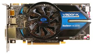 Видеокарта PCI-E ATI Radeon HD 5770 1024Mb Sapphire VAPOR-X DDR5 ( 11163-05-20R ) Retail Lite