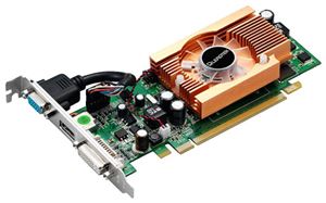 Видеокарта PCI-E nVidia GeForce 9500 GT 1024Mb Leadtek , DDR2 ( PX9500GT 1024M ) Retail