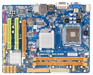 Материнская плата mATX iG41 Biostar LGA 775 DDR2 ( G41-M7 ) Retail