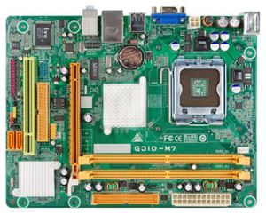 Материнская плата mATX iG31 Biostar LGA 775 DDR2 ( G31D-M7 ) Retail