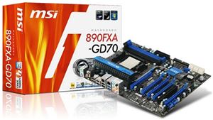 Материнская плата ATX AMD 890FX MSI Socket AM3 DDR3 ( 890FXA-GD70 ) Retail