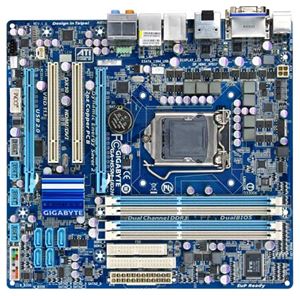 Материнская плата mATX iH55 Gigabyte LGA 1156 DDR3 ( GA-H55M-UD2H ) Retail