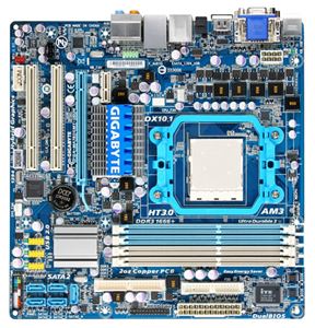 Материнская плата mATX AMD 785G Gigabyte Socket AM3 DDR3 ( GA-MA785GMT-UD2H ) Retail