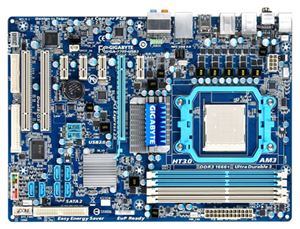 Материнская плата ATX AMD 770 Gigabyte Socket AM3 DDR3 ( GA-770T-USB3 ) Retail