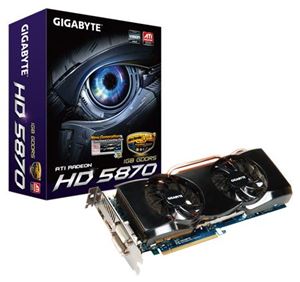 Видеокарта PCI-E ATI Radeon HD 5870 1024Mb Gigabyte , DDR5 ( GV-R587OC-1GD ) Retail