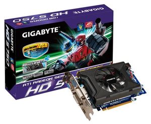 Видеокарта PCI-E ATI Radeon HD 5750 1024Mb Gigabyte , DDR5 ( GV-R575OC-1GI ) Retail